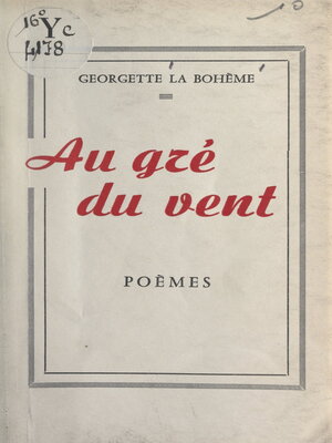 cover image of Au gré du vent